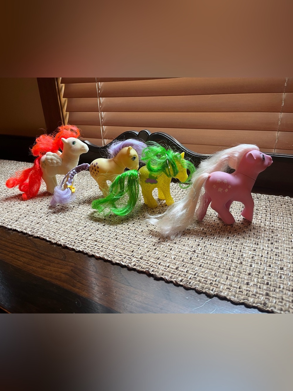 My Little Ponies Lot So Soft Paradise, Lemon Drop, Napper Sparkle, Lickety-Split